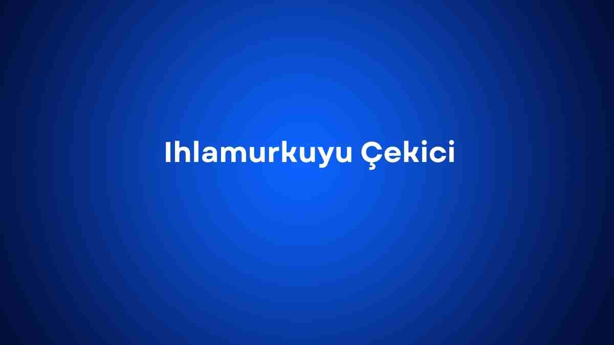 Ihlamurkuyu Çekici